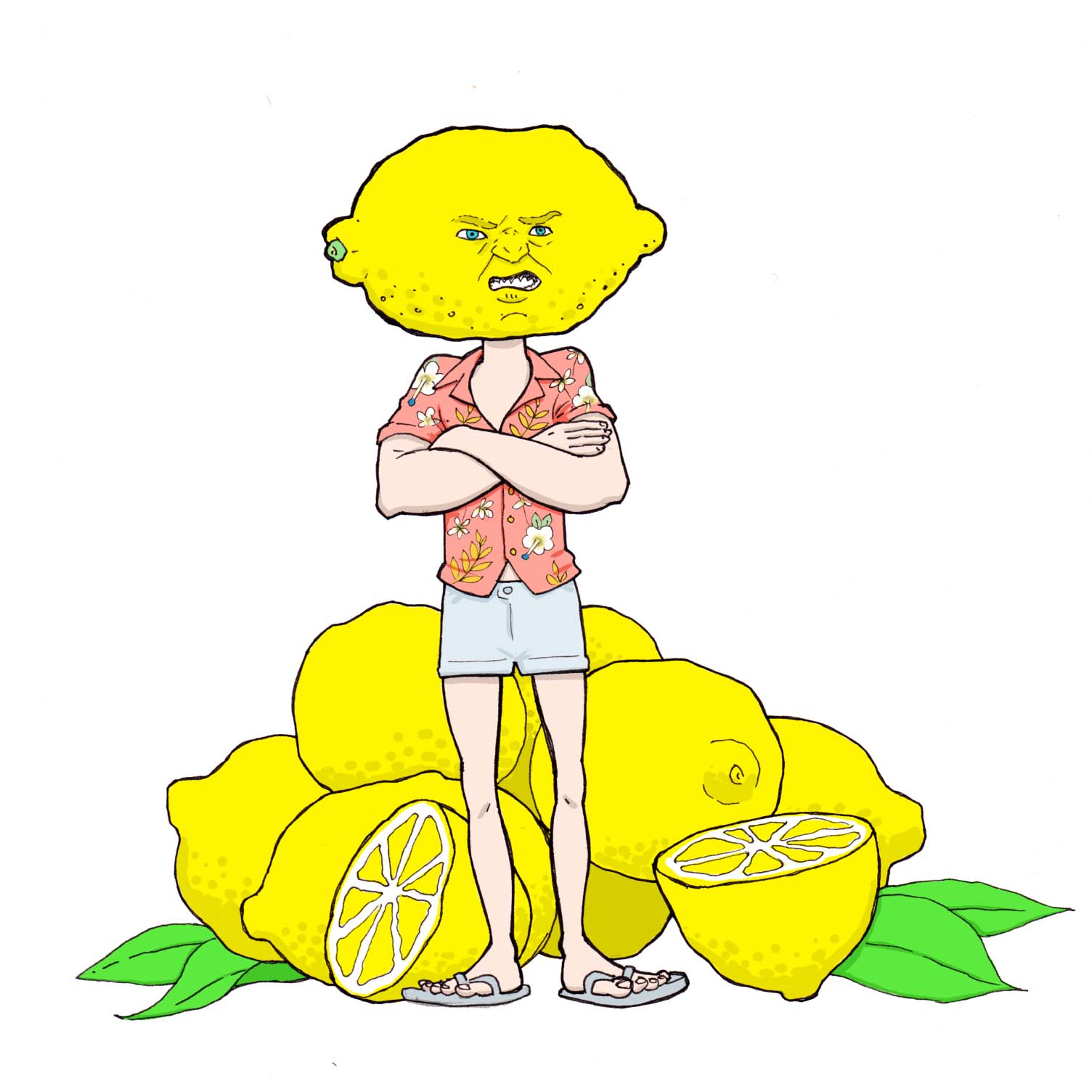 lemon-man Illustration