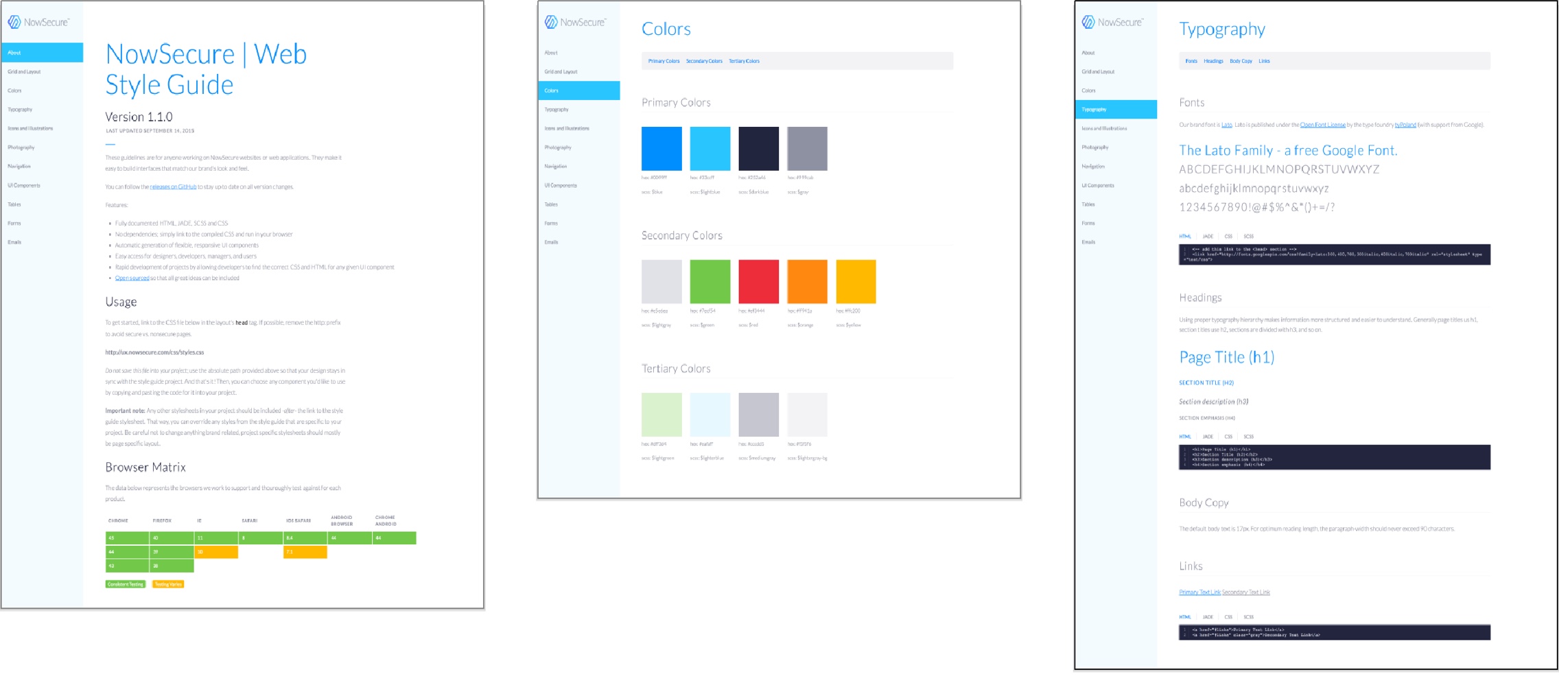 NowSecure Design System